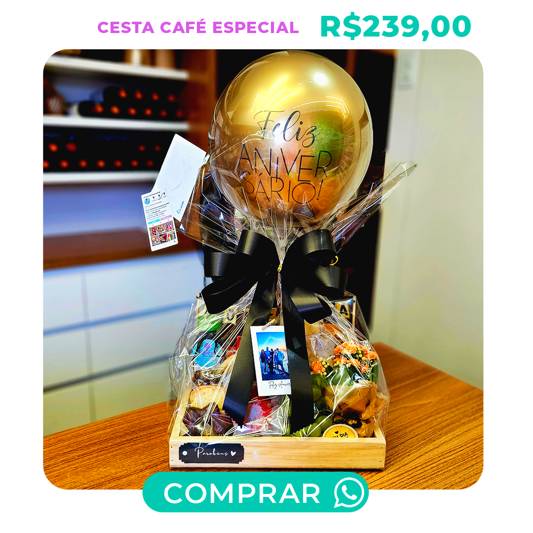 cesta de café especial